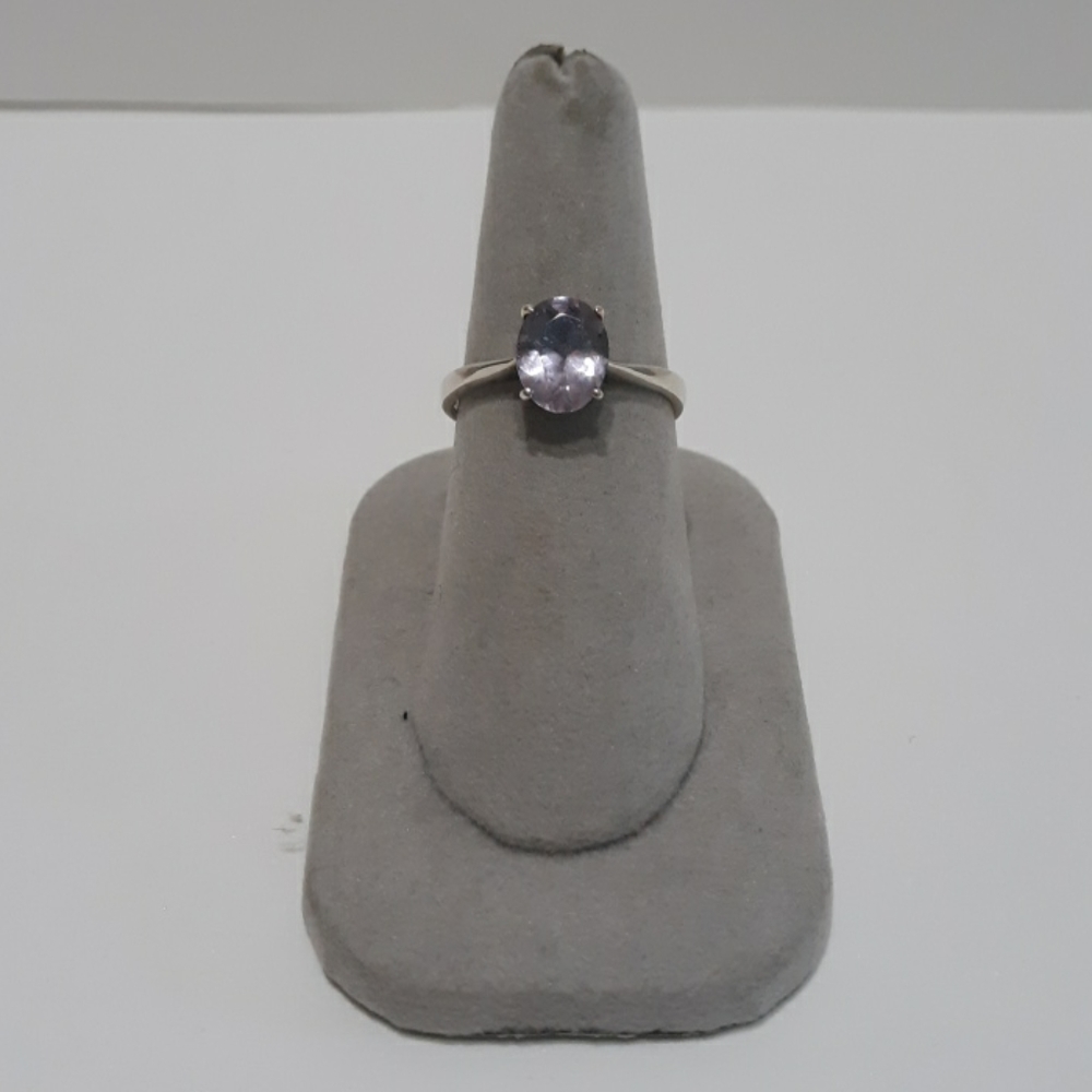 Genuine Amethyst Sterling Ring